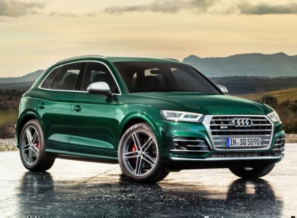 Audi SQ5 TDI: Spontane Performance durch elektrisch angetriebenen Verdichter3.0 V6 TDI Motor mit 255 kW (347 PS), 700 Nm, elektrisch angetriebenem Verdichter, klassischem Turbolader und 48 V Mild-Hybrid-Technologie 